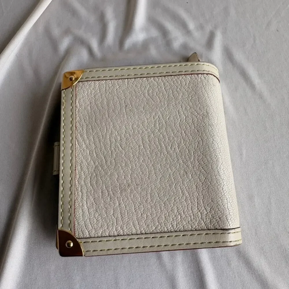 Louis Vuitton Suhali Leather Compact Zippy Wallet - Serial M12057